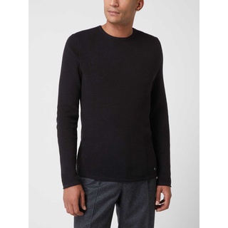 Pullover aus Baumwolle, Black, M