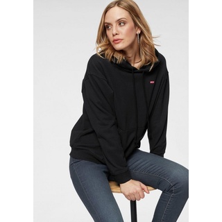 Levi's® Kapuzensweatshirt Standart Hoodie mit Markenlogo schwarz L (40)