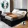 Boxspringbett 200x200 Elektrisch verstellbar Taschenfederkern Doppelmatratze 9 Zonen Bett Bettkasten Velour Stoff