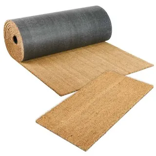 ANRO Kokosmatte Braun 20 mm 100 x 60 cm Meterware Läufer Hauseingang