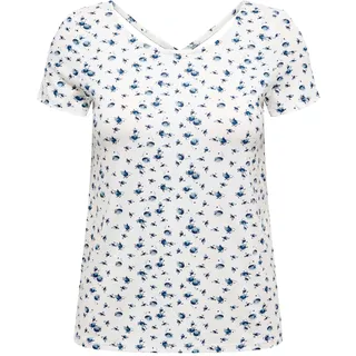 Only ONLBERA BACK LACE UP TO Blau/Weiß L