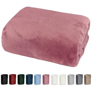 heimtexland Spannbettlaken Mikrofaser 140 x 200 - 160 x 200 cm rosa