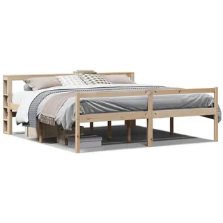 vidaXL Seniorenbett mit Kopfteil ohne Matratze 180x200 Cm vidaXL
