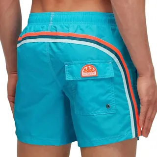 Sundek Elastic Waist 14" Schwimmshort Herren - Blau - S