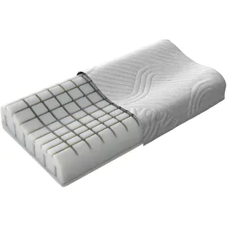 Traumschlaf Visco Premium Nackenstützkissen 40 x 80 cm Weiß