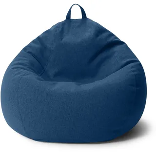 URBANARA Sitzsack 185l blau Basic-Comfort