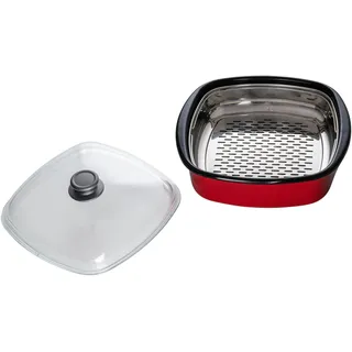 RIESS Dampfgarer 3-teilig 28 x 28 cm