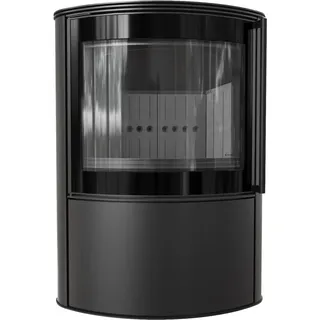 Kratki Kaminofen Bjorn Ø 150 mit Türfeder schwarz 10 kW