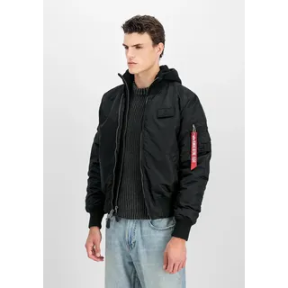 Alpha Industries MA-1 D-Tec SE Jacke Black/Black 2XL 