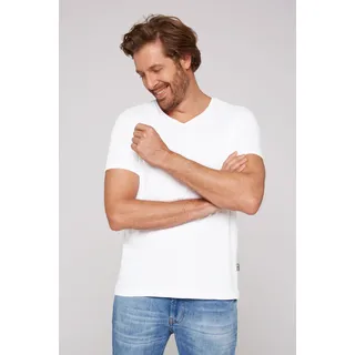 Camp David V-Shirt weiß S