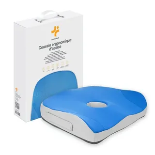 Inphysio Ergonomisches Sitzkissen, Memory-Schaum 1 St