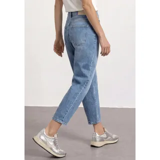 STREET ONE Barrel Leg Loose Fit Blau 33/28