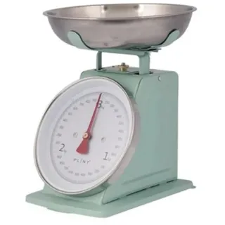 Plint Küchenwaage Küchenwaage Retro Plint Vintage Waage Analoge aus Metall grün