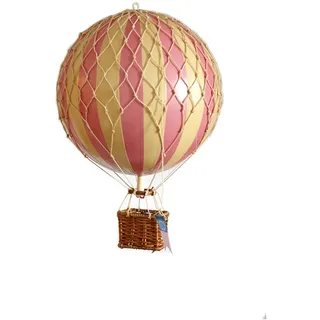 Authentic Models Ballon - Rosa, 1 Stück, Heißluftballon-Modell, 24 x 20 x 21 cm, Allgemeine Feier, Unisex-Kinder