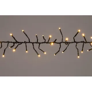 Lichterkette außen Cluster 12,5m Weihnachtsbaum warmweiß 960 LEDs Dimmer Timer