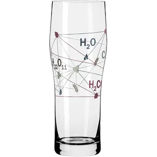 Ritzenhoff Trinkglas Brauchzeit 2tlg. Kristall, Kristalloptik Bunt