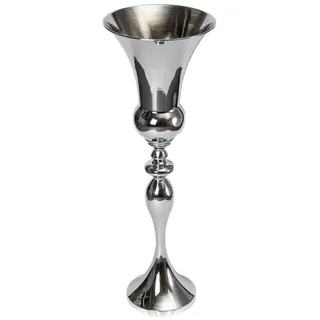 Vase Blumenvase Gefäß Pokalvase Dekovase Aluminium Silber Luxus - Bodenvase Modern Große Boden stehend Vase,Eisen Blume Hochzeit große atemberaubende dekorativeVase, DIY Hochzeit Dekoration,74cm