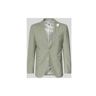 Slim Fit 2-Knopf-Sakko mit Pattentaschen Modell 'Paul SV', Gruen, 50