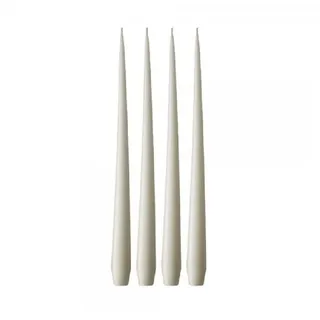 ester & erik Tafelkerze Spitzkerze Taper Candle Ivory (4-teilig)