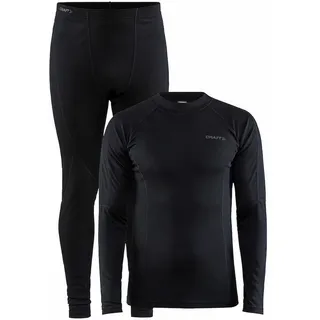Craft Core Warm Baselayer Unterwäsche-Set Herren 999000 black L