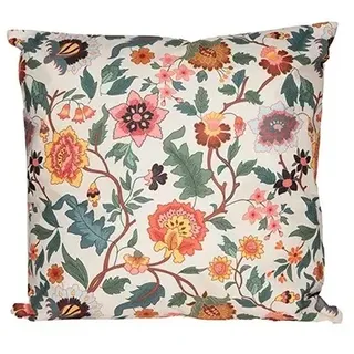 Kissen Outdoor 45x45cm Vintage Blumen bunt