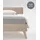 Single-Jersey 90 x 220 - 100 x 220 cm grau