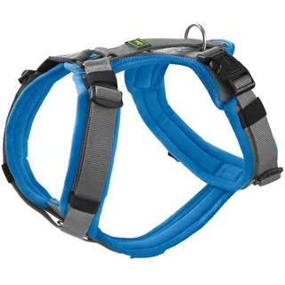 Hunter Maldon Hundegeschirr Blau/Grau M