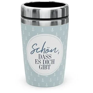 La Vida Thermobecher Thermobecher Isolierbecher Thermo Kaffeebecher To Go 240ml la vida, Material: Edelstahl