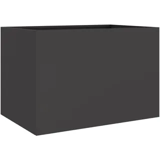 vidaXL Pflanzkübel 62 x 47 x 46 cm Schwarz