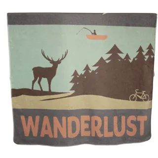 David Fussenegger Wanderlust Kuscheldecke 150 x 200 cm Lindgrün