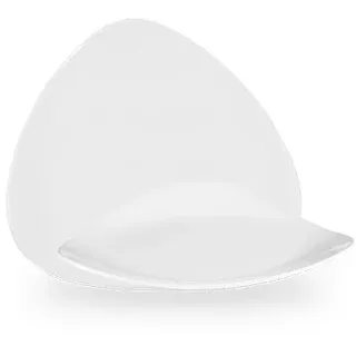 Churchill White Lotus Teller Dreieckig 22,90cm