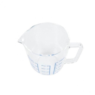 250ml Hitzebeständiges Glas Messbecher Mini Messbecher Cup Maßnahmen Transparent Maßstab Cup