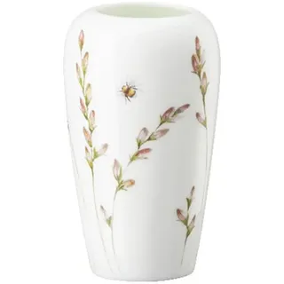 Hutschenreuther Vase "Wiesenrispe" in Weiß - (H)10 x Ø 6 cm