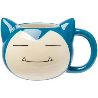 Silver Buffalo Pokemon Snorlax Gesicht Keramik 3D geformte Tasse 590 ml