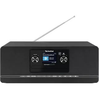 TechniSat DIGITRADIO 372 CD BT schwarz CD-Radio DAB, DAB+, FM Schwarz