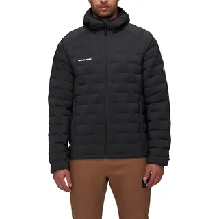 Mammut Sender IN Hooded Jacket Men | Leichte Outdoor Winterjacke für Herren, Mit Kapuze, Warm | Schwarz, XL - XL