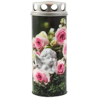 Ebersbacher Kerzenfabrik GmbH Grablicht Paperlight Engel Rose 160 mm rosa