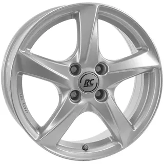 RC Design RC30 5,0 x 14 4 x 100 ET35 MB57,1 Kristallsilber