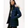 Damen DOWN SLIM Fellbesatz blau Dark night navy L L