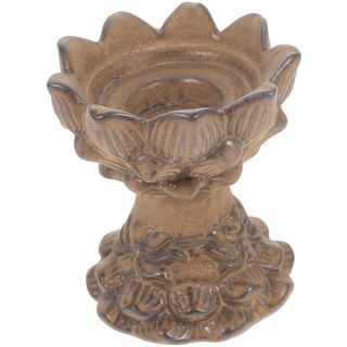 Garneck Lotus-leuchter Blumen-kerzenhalter Teelichthalter Lotus Buddhismus Glauben Liefert Buddhistische Lieferungen Lotus Kerzenhalter Lotus-votivhalter Kerzenglas Keramik Tibetisch