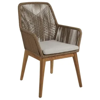 Brafab Hassel Gartenstuhl 62 x 50 x 93 cm beige