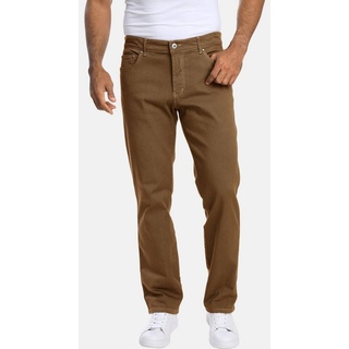 Jan Vanderstorm 5-Pocket-Jeans GUNNAR angenehmer Stretch-Denim braun W52/L32 (34)