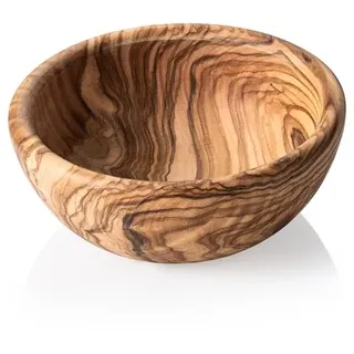 8x Schale PURE OLIVE, Ø 12 cm, Olivenholz