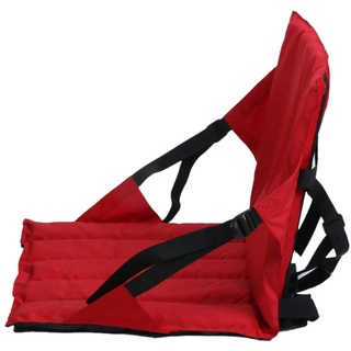 Kajak Sitz Kajakfahren Kanusport Sitzstuhl, rutschfest Verstellbare Rafting Stadionsitz mit Rückenlehne, Faltbar Gepolstertes Surfbrett Sitzkissen, Robustes UV-beständiges Nylon Packtuch