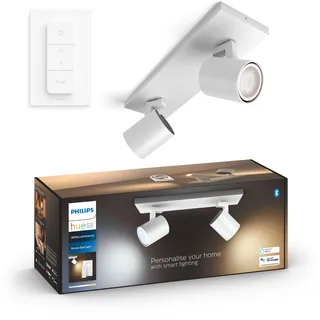 Philips Hue White Ambiance Runner 2er Spot 2x5W GU10 dimmbar