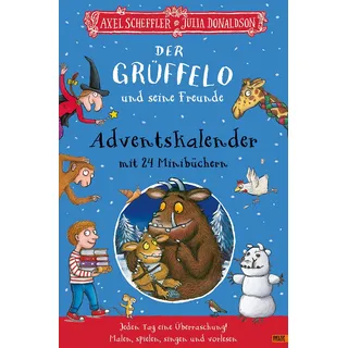 beltz verlagsgruppe gmbh & co. kg Der Grüffelo und seine Freunde Adventskalender mit 24 Minibüchern