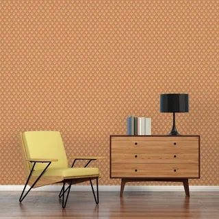 A.S. Création Vliestapete Retro Chic 0,53 x 8,5 m 395384 Braun/Gelb/Orange