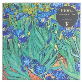 paperblanks ltd. Van Gogh's Irises 1000 Piece Jigsaw Puzzle, the J. Paul Getty Museum Collection by Paperblanks (Van Gogh's Irises)