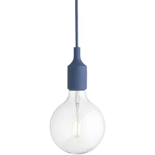 Muuto E27 LED Pendelleuchte, pale blue