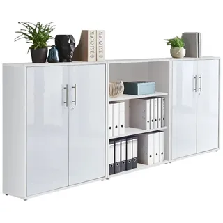 moebel-dich-auf OFFICE EDITION Aktenschrank 9,0 x 0,0 x 0,0 cm weiß